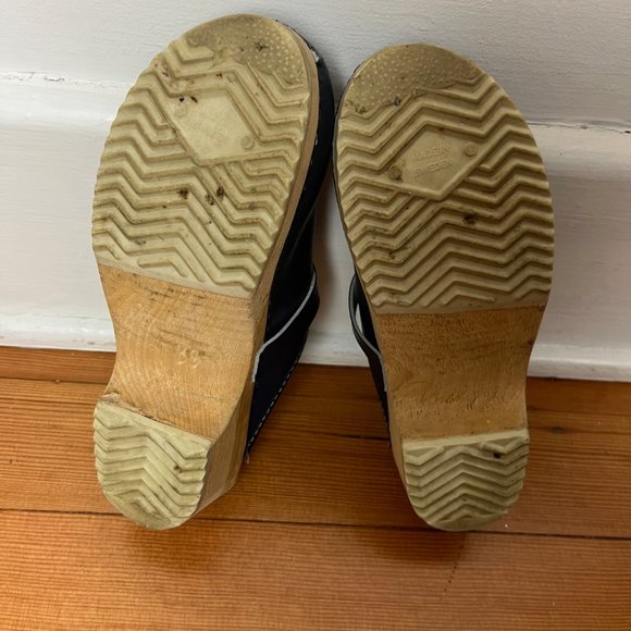 Vintage Clogs - Lotta from Stockholm - Navy Blue - Picture 5 of 6